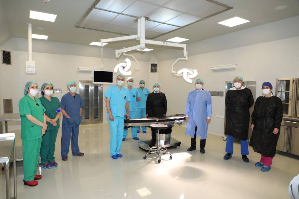 Dijital ve Entegrasyon Sistemi Donanımına Sahip 35 Odalı Yeni Ameliyathanesi Hizmet Vermeye Başladı