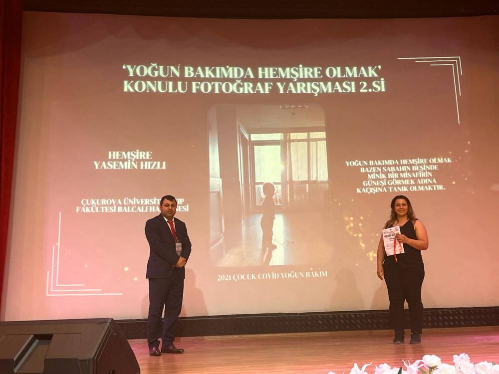 Girişimsel Radyoloji Hemşiremiz Yasemin Hızlı’ya Anlamlı Ödül!